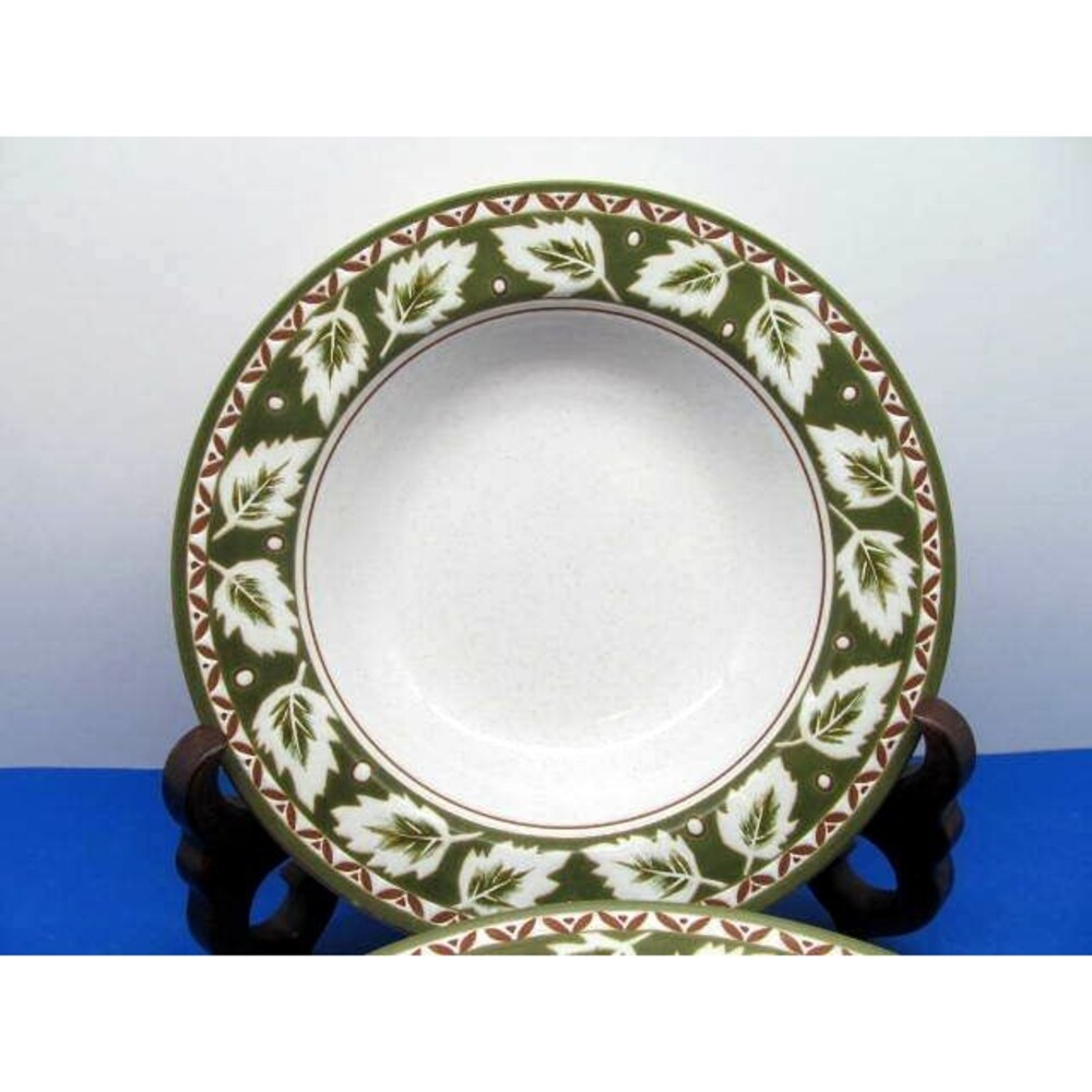 Studio Nova Treviso Pattern Rimmed Soup Pasta Bowls 8.5" Bundle of 3